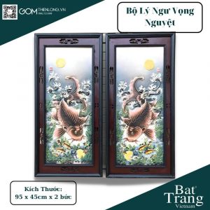 Tranh Gom Bat Trang Ly Ngu Vong Nguyet (1)