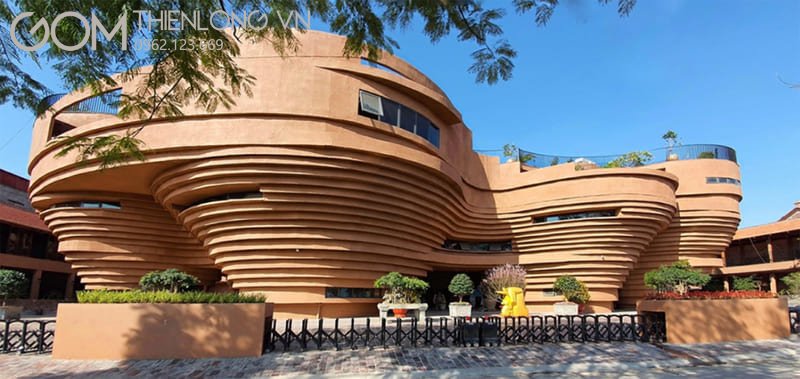Kiến trúc độc đáo của bảo tàng gốm Bát Tràng