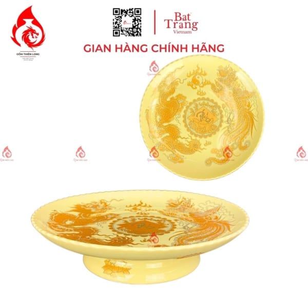 Mâm Bồng Bát Tràng Chính Hãng